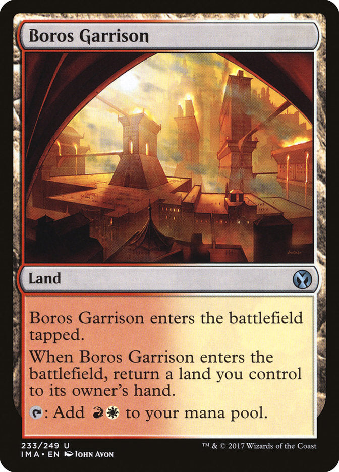 Boros Garrison - (Foil): Iconic Masters