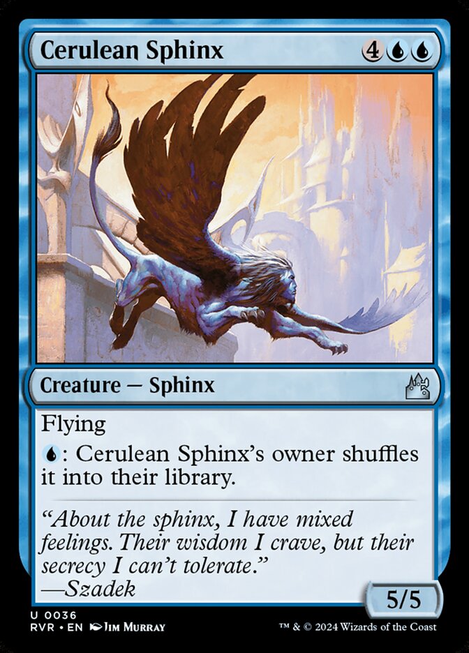 Cerulean Sphinx: Ravnica Remastered