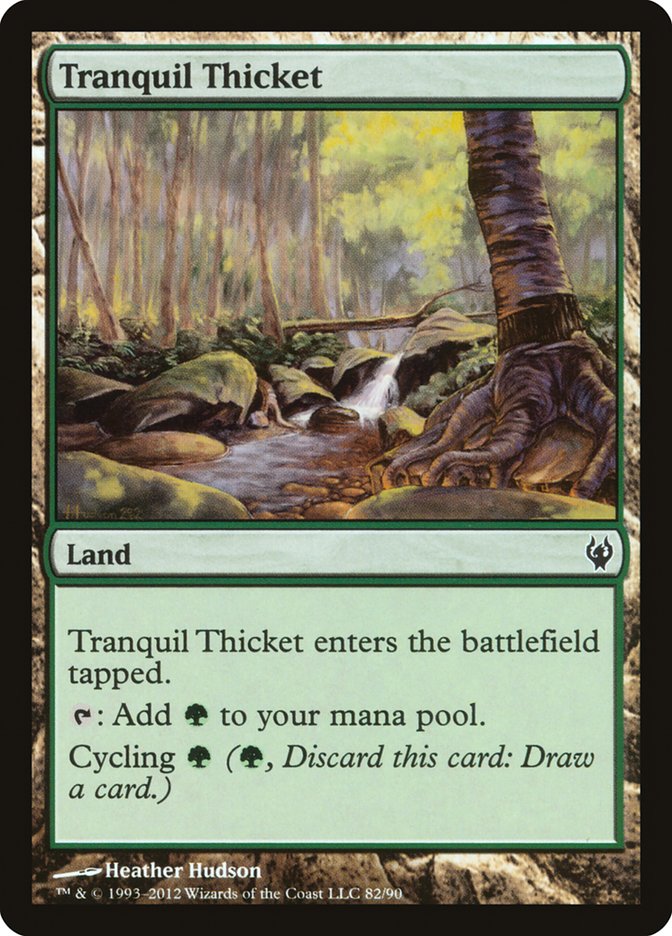Tranquil Thicket: Duel Decks: Izzet vs. Golgari