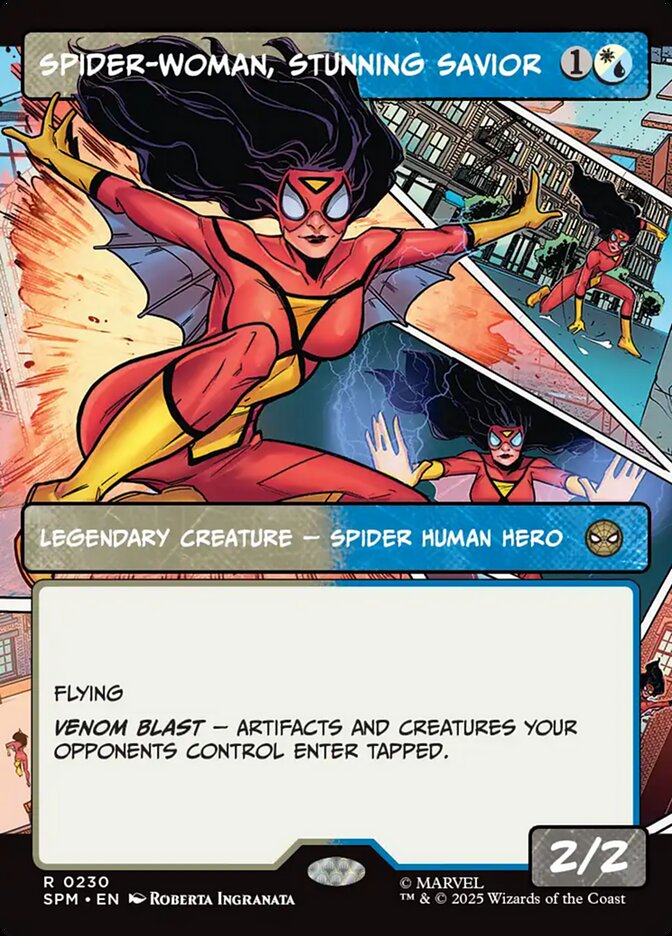 Spider-Woman, Stunning Savior (Showcase) - (Foil): Marvel's Spider-Man
