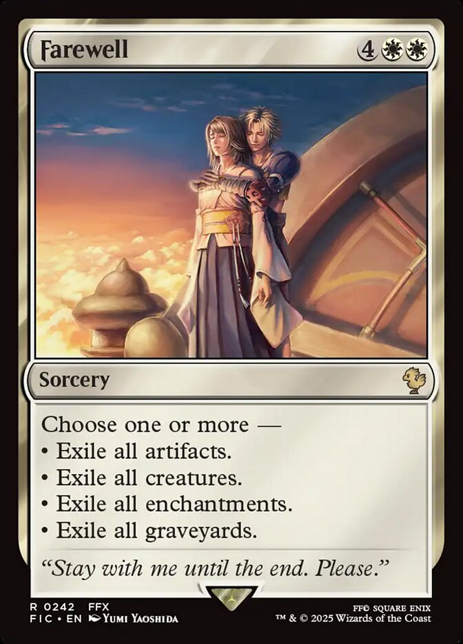 Farewell (Surge Foil) - (Foil): Final Fantasy Commander