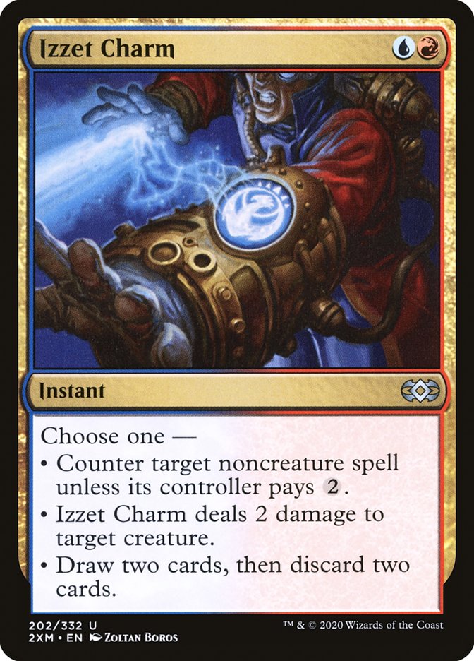 Izzet Charm - (Foil): Double Masters