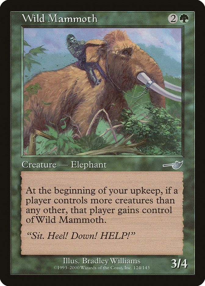 Wild Mammoth - (Foil): Nemesis