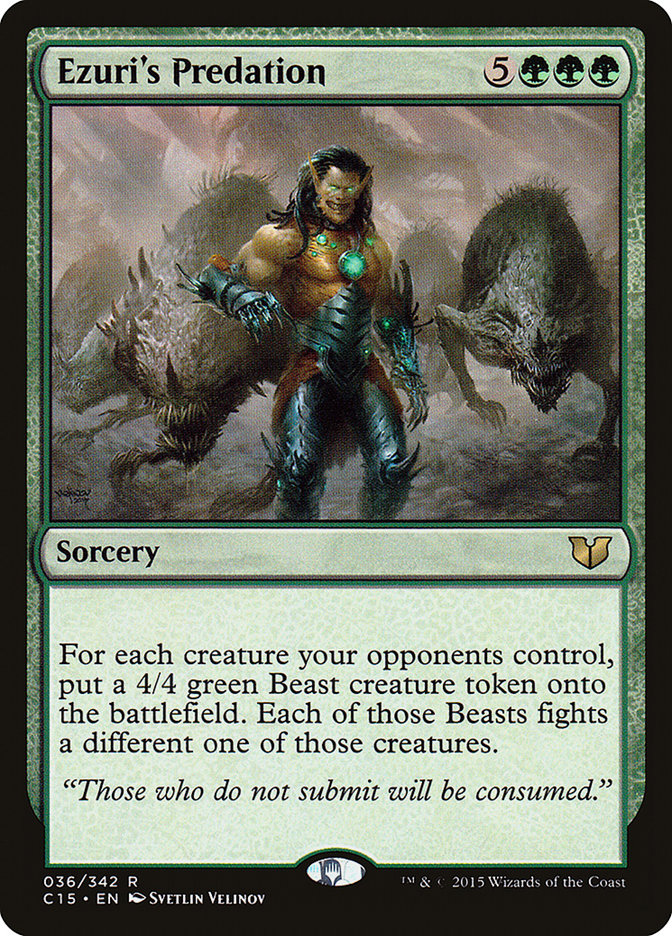 Ezuri's Predation: Commander 2015