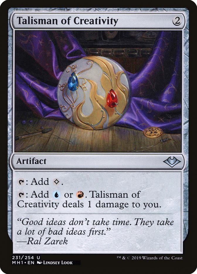 Talisman of Creativity - (Foil): Modern Horizons