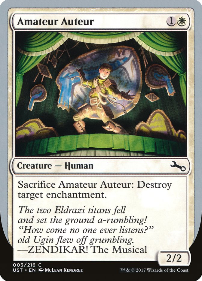 Amateur Auteur - (Foil): Unstable