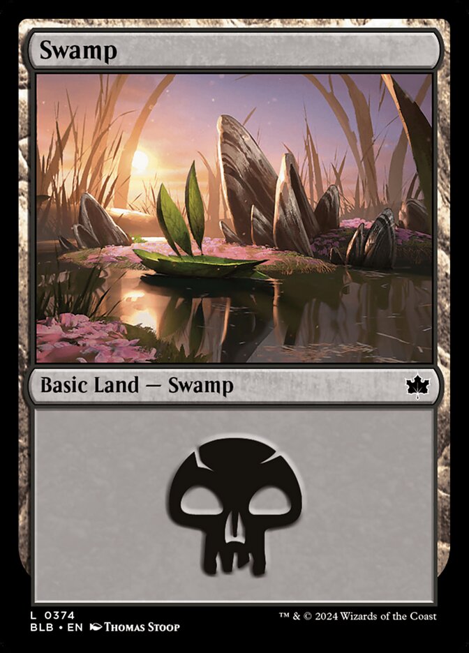 Swamp - (Foil): Bloomburrow