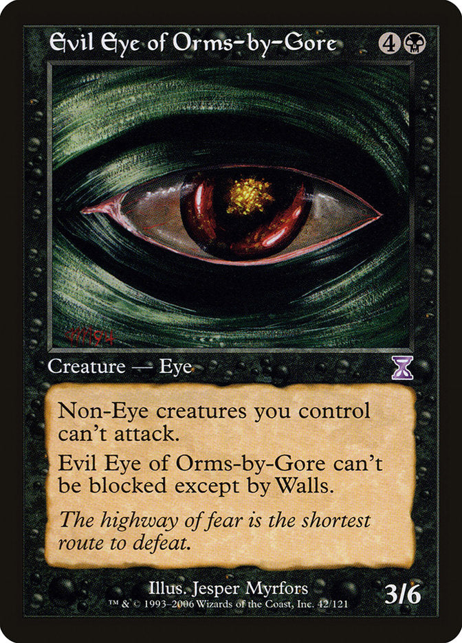 Evil Eye of Orms-by-Gore: Time Spiral Timeshifted