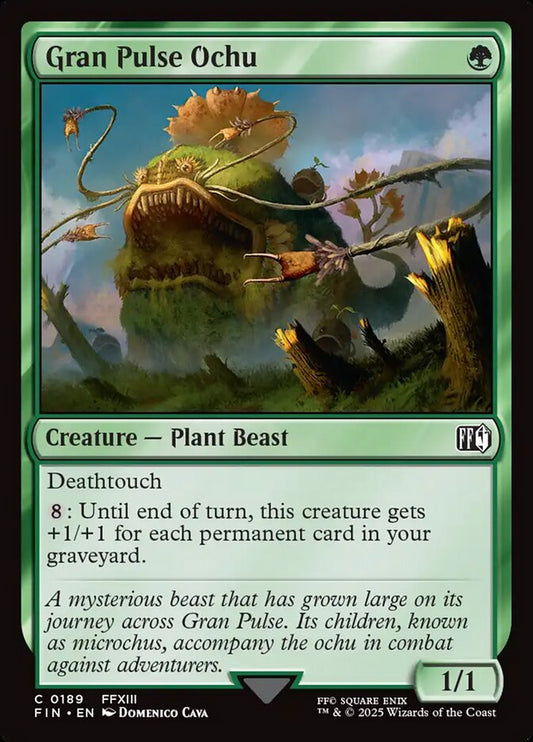 Gran Pulse Ochu - (Foil): Final Fantasy