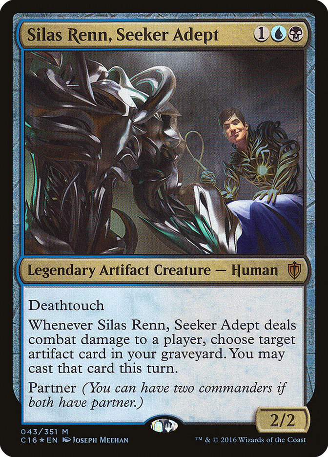 Silas Renn, Seeker Adept - (Foil): Commander 2016