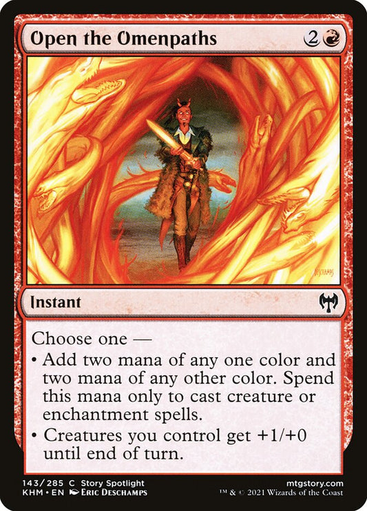 Open the Omenpaths - (Foil): Kaldheim