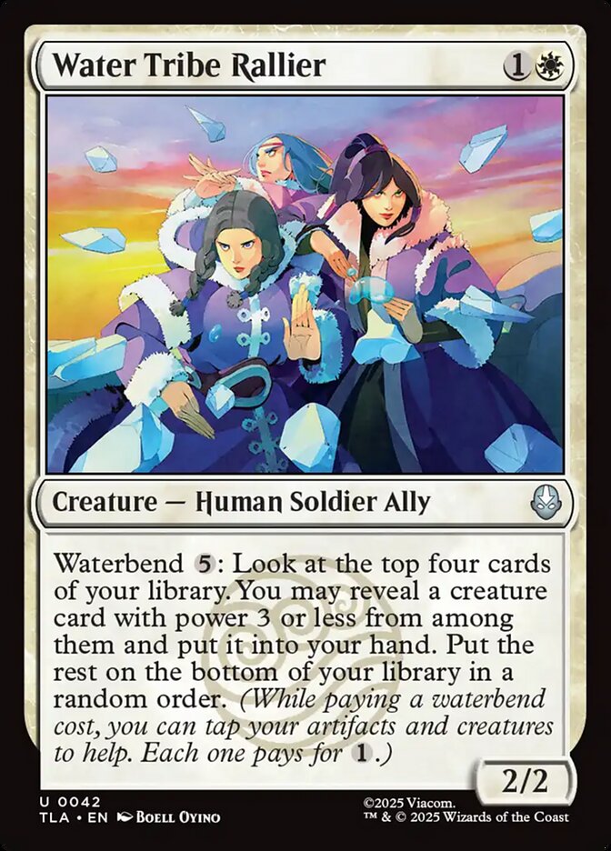 Water Tribe Rallier - (Foil): Avatar: The Last Airbender