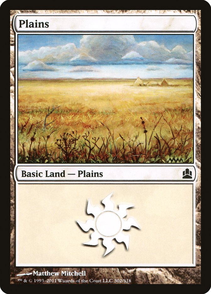Plains (#302): Commander 2011