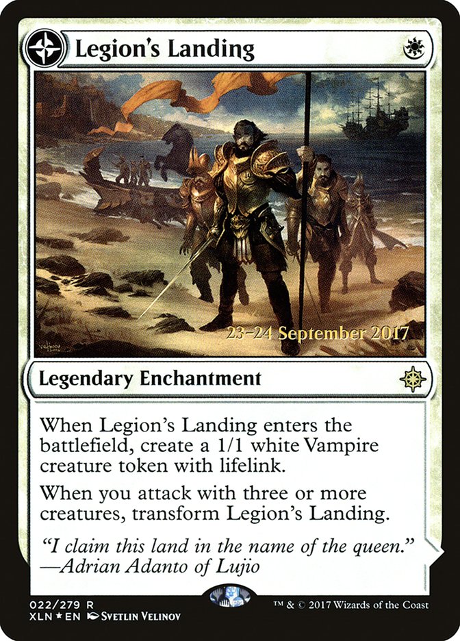 Legion's Landing // Adanto, the First Fort - (Foil): Ixalan Promos