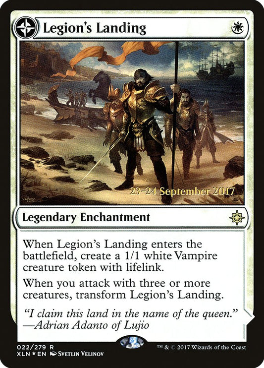 Legion's Landing // Adanto, the First Fort - (Foil): Ixalan Promos