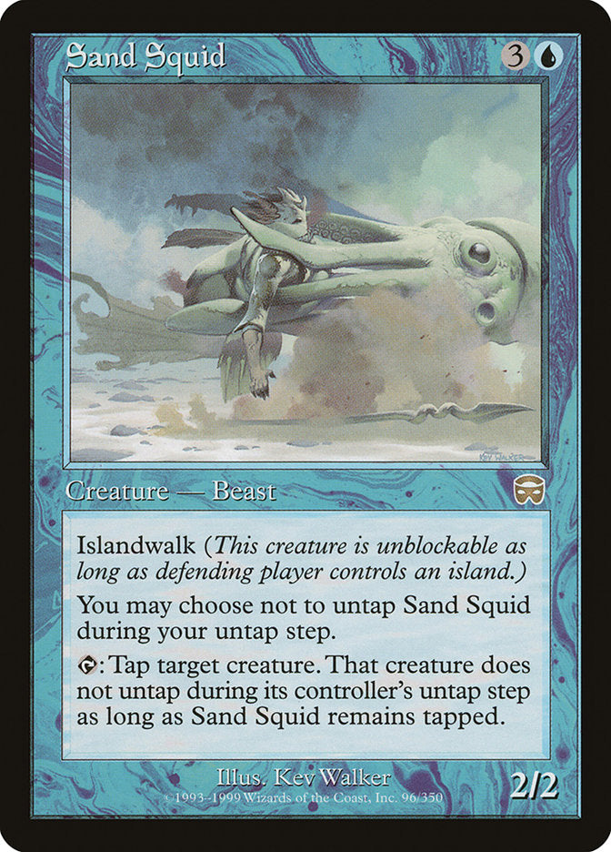 Sand Squid - (Foil): Mercadian Masques