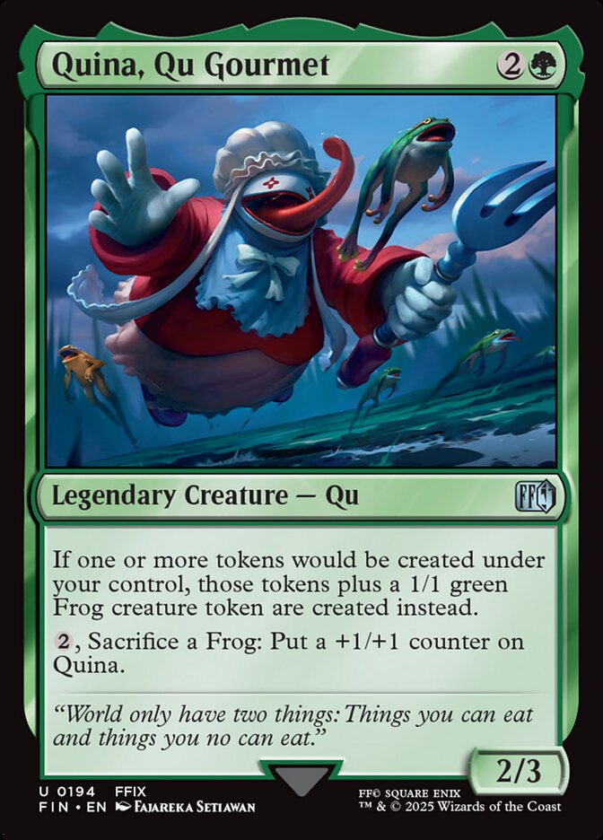 Quina, Qu Gourmet - (Foil): Final Fantasy