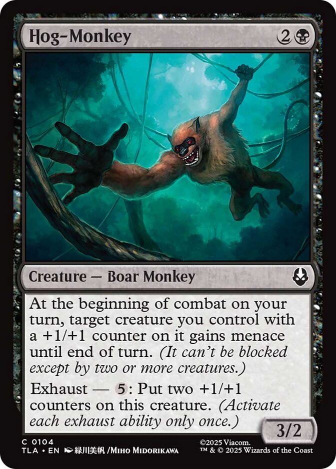 Hog-Monkey - (Foil): Avatar: The Last Airbender