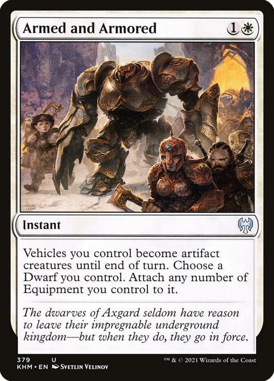 Armed and Armored - (Foil): Kaldheim