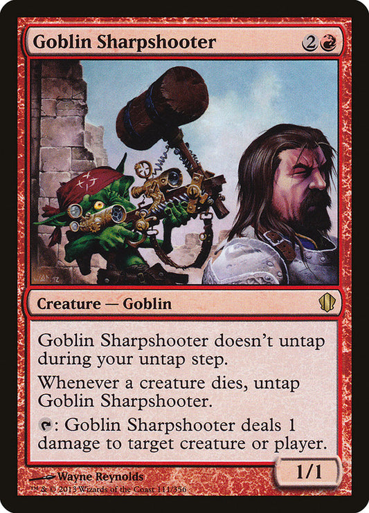 Goblin Sharpshooter: Commander 2013