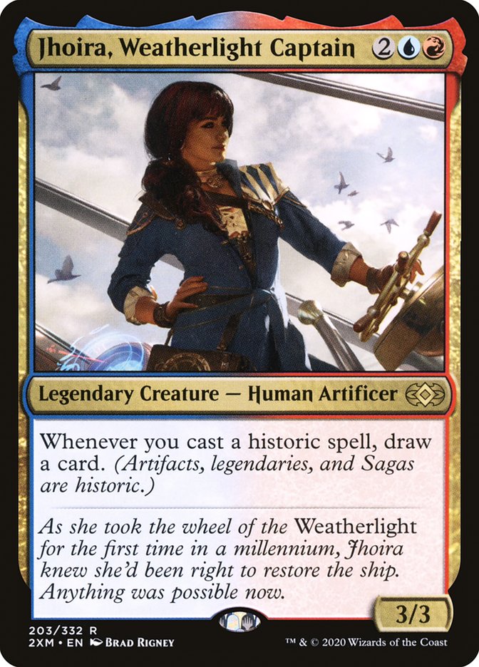 Jhoira, Weatherlight Captain: Double Masters