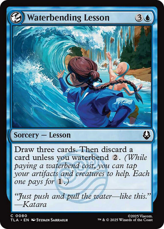 Waterbending Lesson - (Foil): Avatar: The Last Airbender
