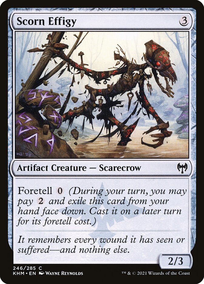 Scorn Effigy - (Foil): Kaldheim