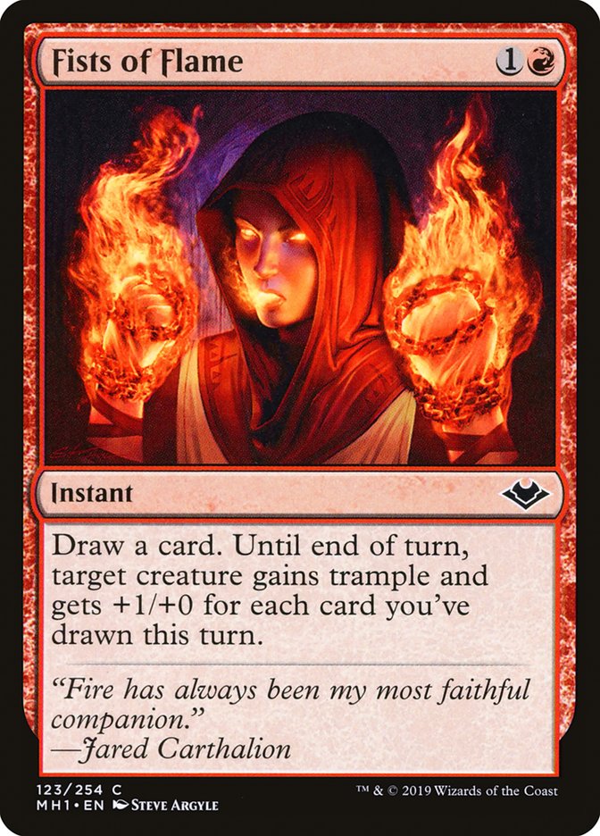 Fists of Flame: Modern Horizons