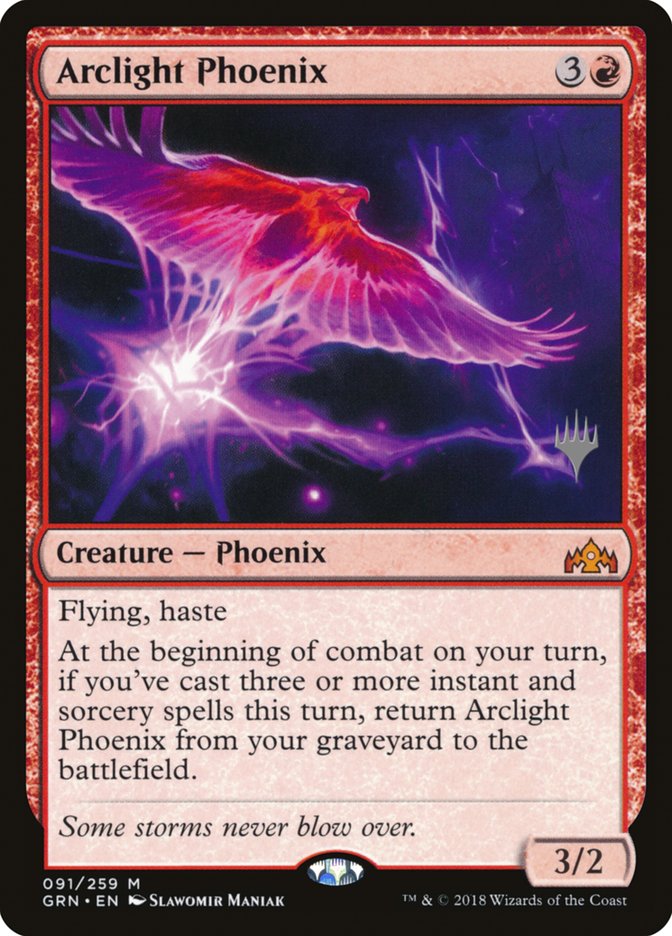 Arclight Phoenix (Promo Pack) (Guilds of Ravnica) - (Foil): Guilds of Ravnica Promos