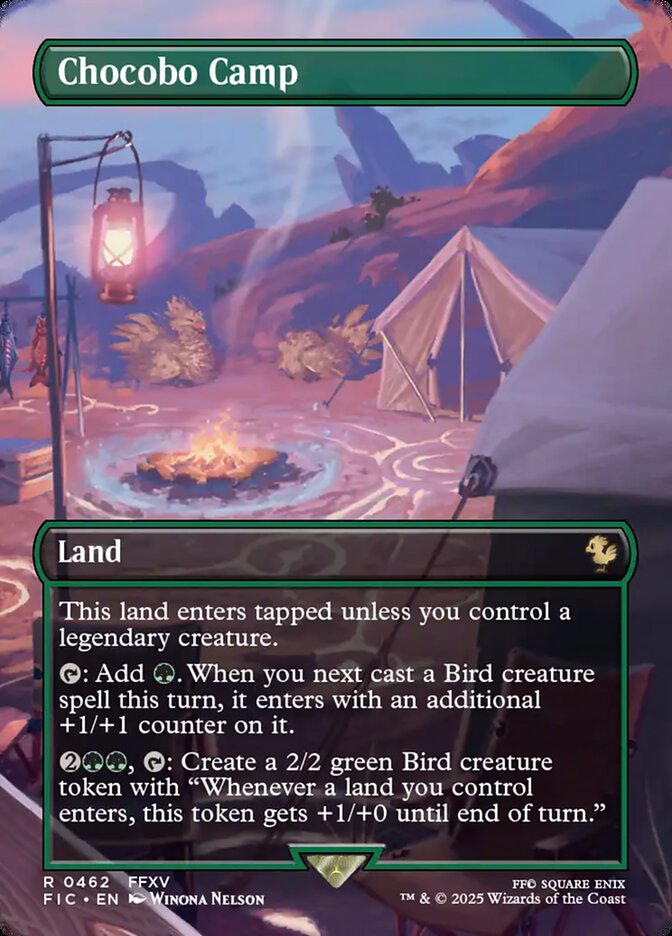 Chocobo Camp - (Foil): Final Fantasy Commander