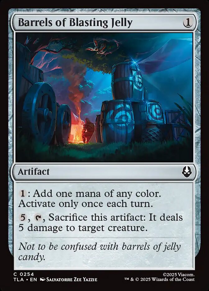 Barrels of Blasting Jelly - (Foil): Avatar: The Last Airbender