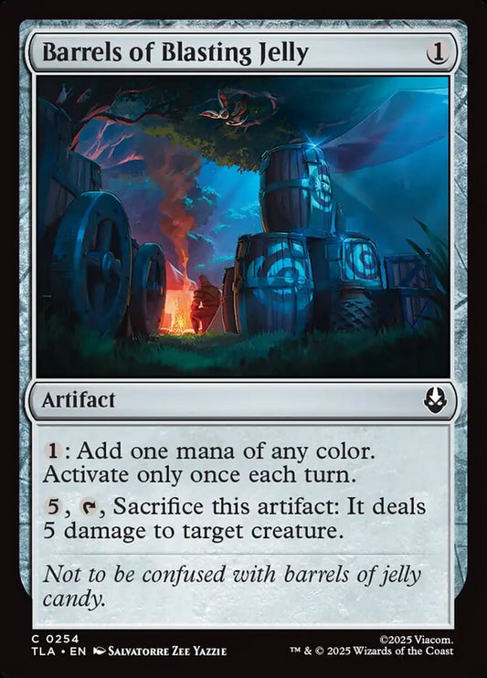 Barrels of Blasting Jelly - (Foil): Avatar: The Last Airbender