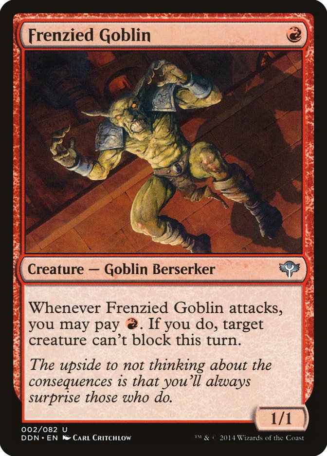 Frenzied Goblin: Duel Decks: Speed vs. Cunning