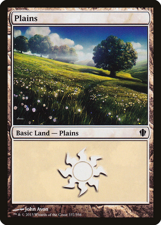 Plains (#337): Commander 2013