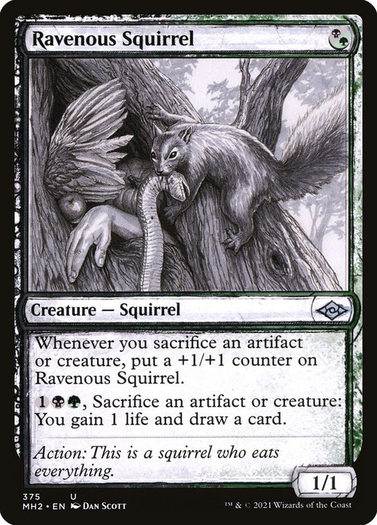 Ravenous Squirrel (Showcase): Modern Horizons 2