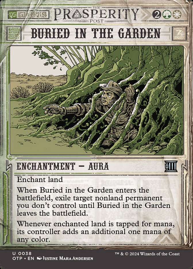 Buried in the Garden - (Foil): Breaking News