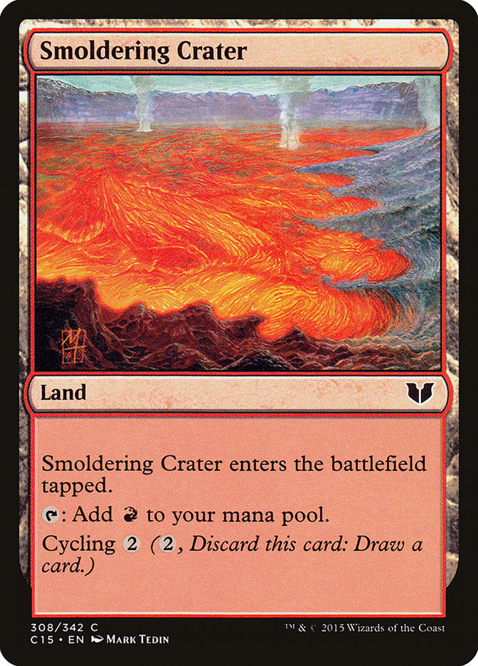 Smoldering Crater: Commander 2015