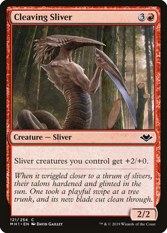 Cleaving Sliver - (Foil): Modern Horizons