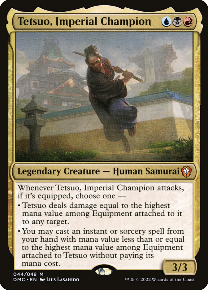 Tetsuo, Imperial Champion: Dominaria United Commander