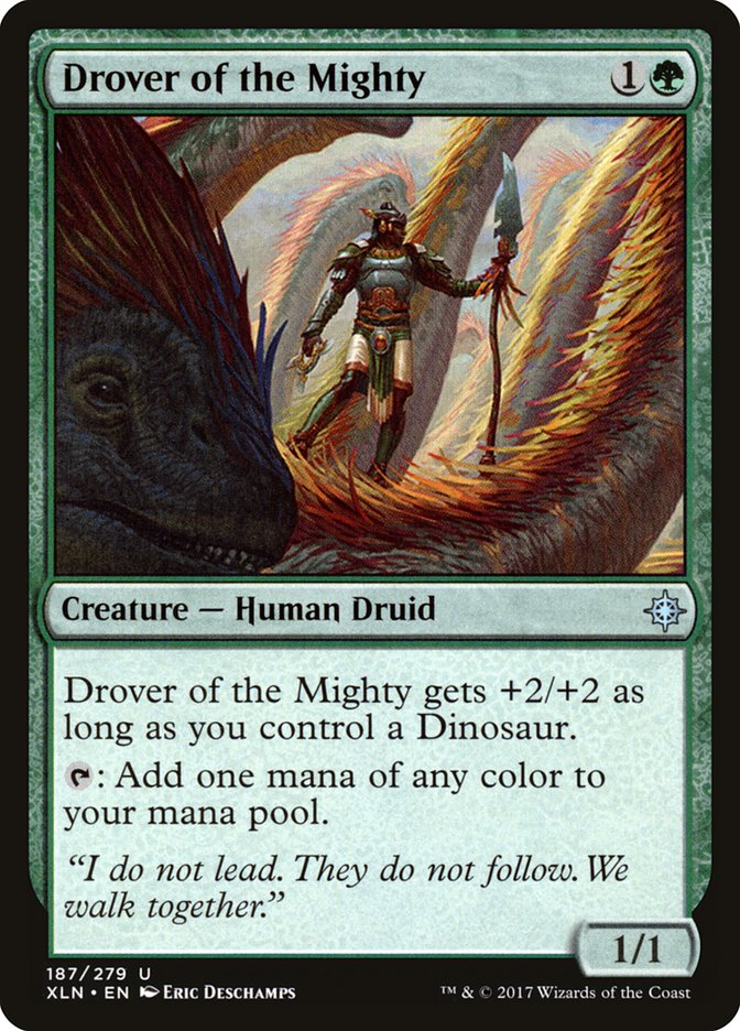 Drover of the Mighty - (Foil): Ixalan