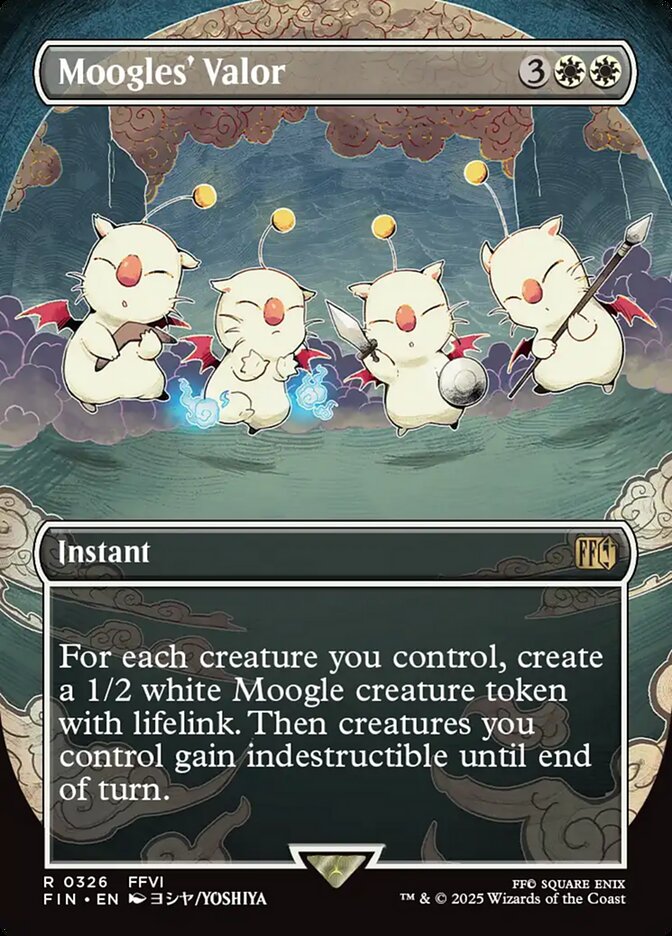 Moogles' Valor (Borderless): Final Fantasy