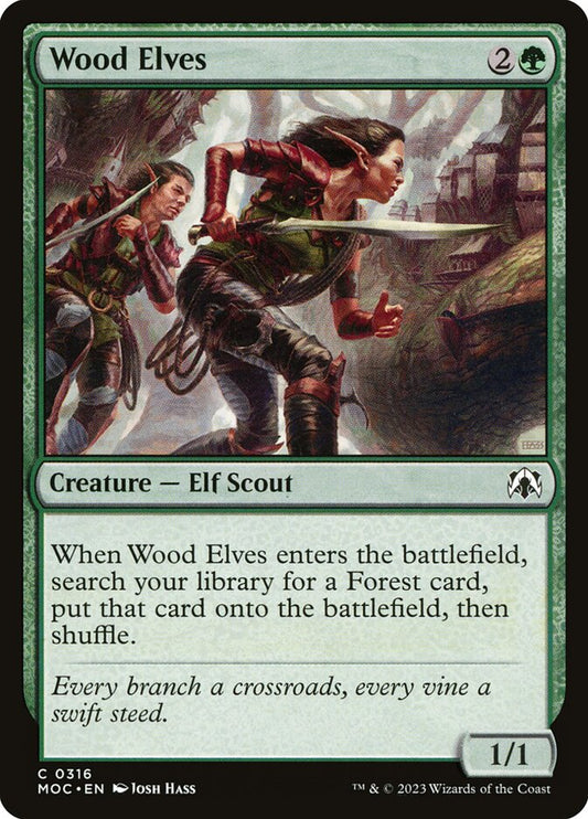 Wood Elves: March of the Machine Commander