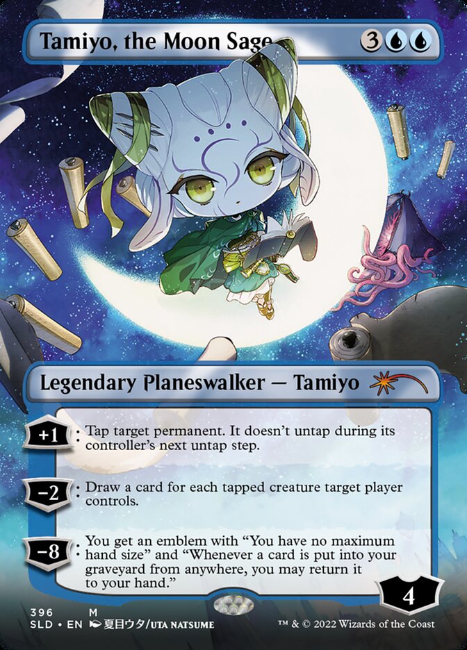 Tamiyo, the Moon Sage (Secret Lair) (Borderless)