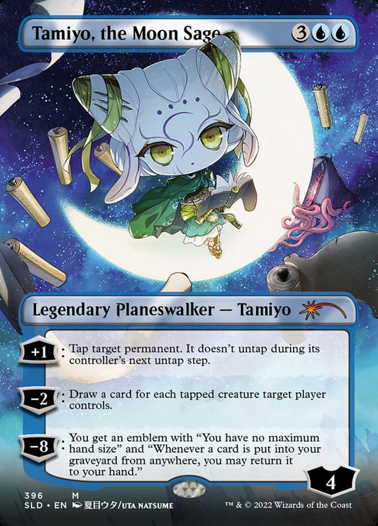Tamiyo, the Moon Sage (Secret Lair) (Borderless)