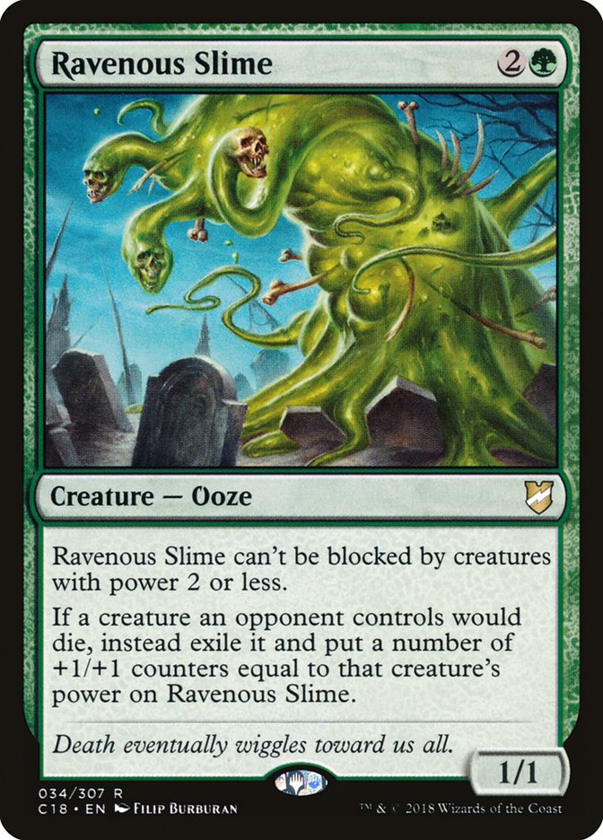 Ravenous Slime: Commander 2018