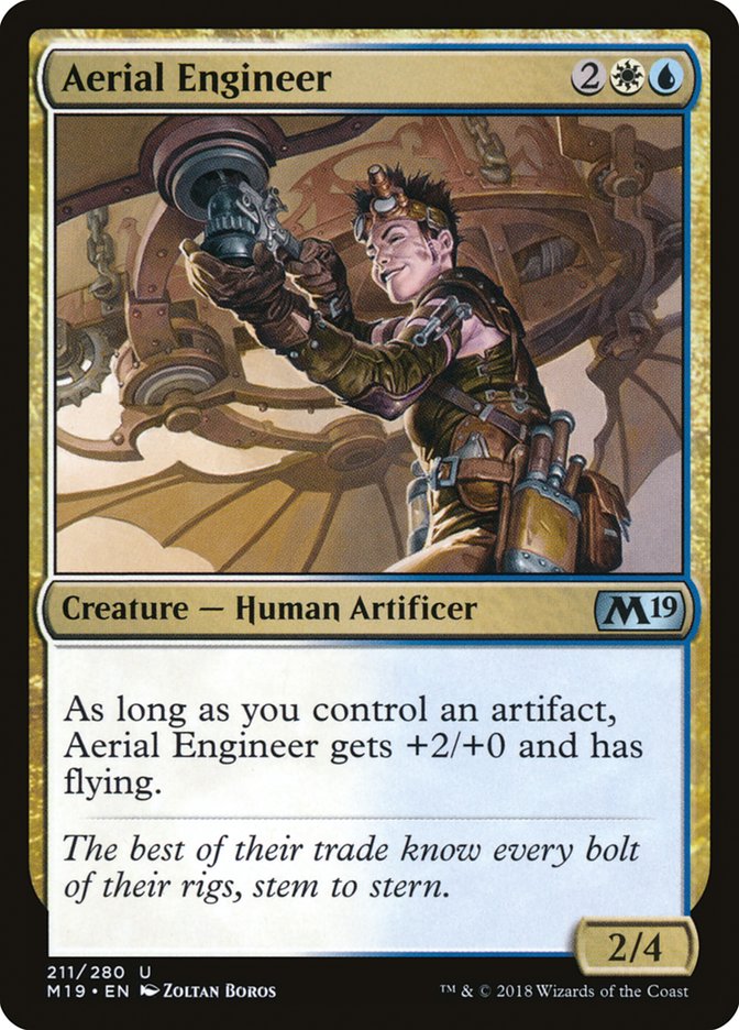 Aerial Engineer - (Foil): Core Set 2019