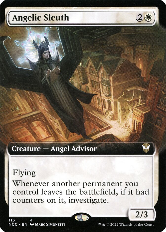 Angelic Sleuth (Extended Art): New Capenna Commander