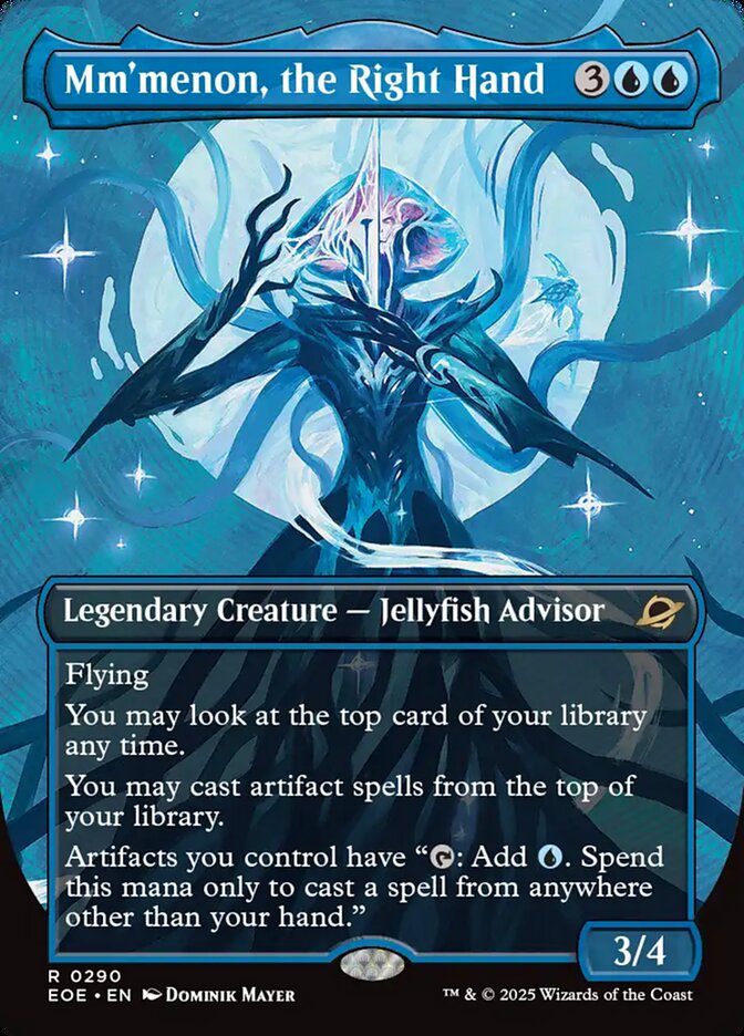 Mm'menon, the Right Hand - (Foil): Edge of Eternities