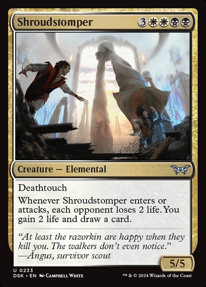 Shroudstomper - (Foil): Duskmourn: House of Horror