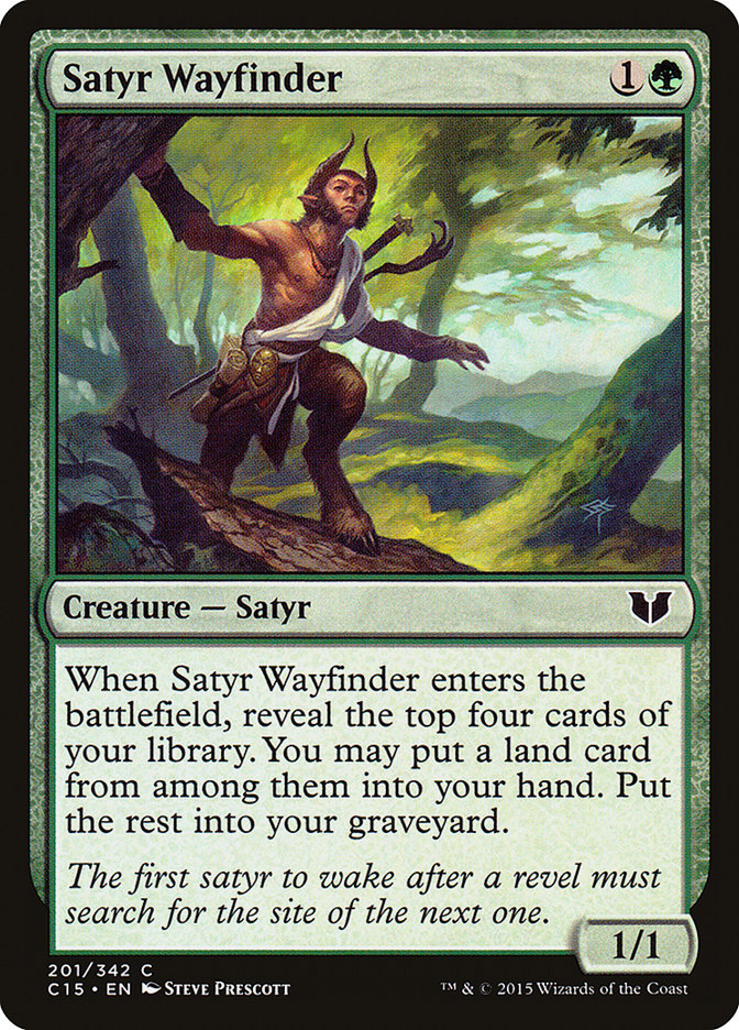 Satyr Wayfinder: Commander 2015